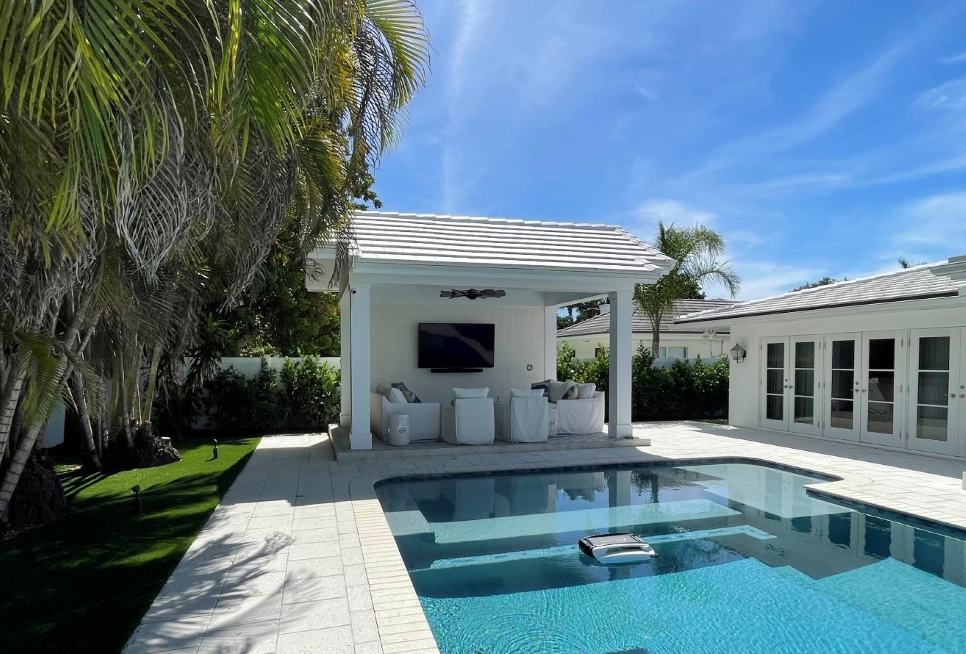 Pool Pavilion and Patio I Boca Raton - Cianci Construction